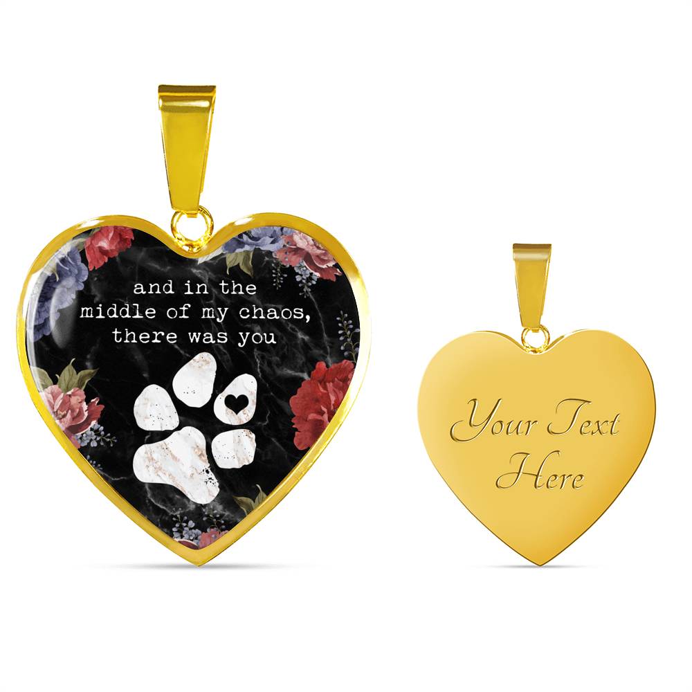 Love Dog - Luxury Heart Necklace
