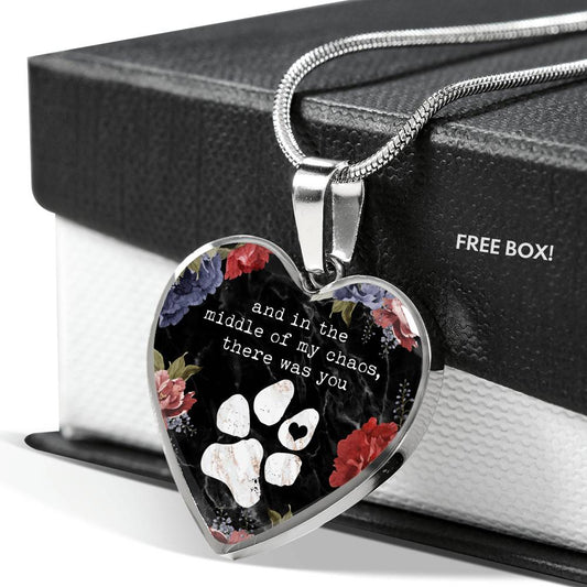 Love Dog - Luxury Heart Necklace