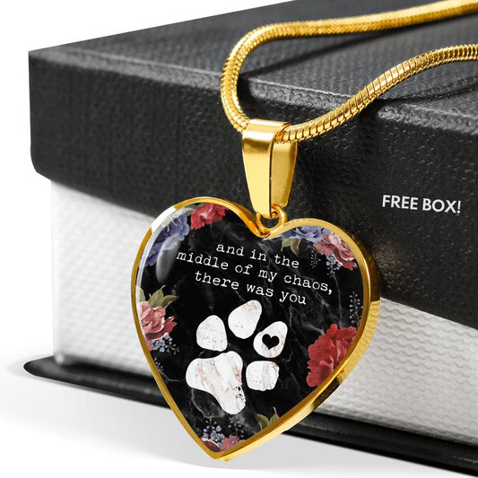 Love Dog - Luxury Heart Necklace