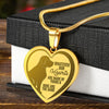Whatever our hearts are made of - 18K Gold Plated Necklace