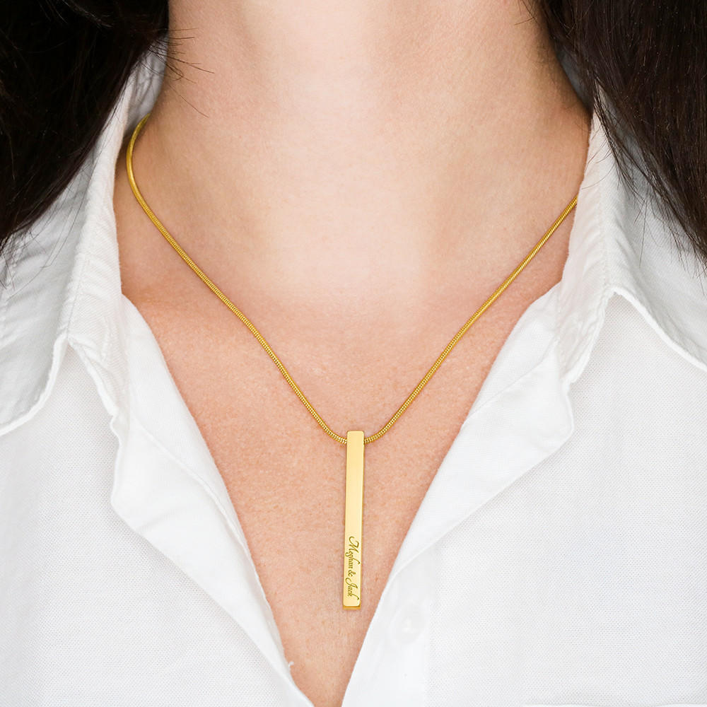 Name Bar Necklace