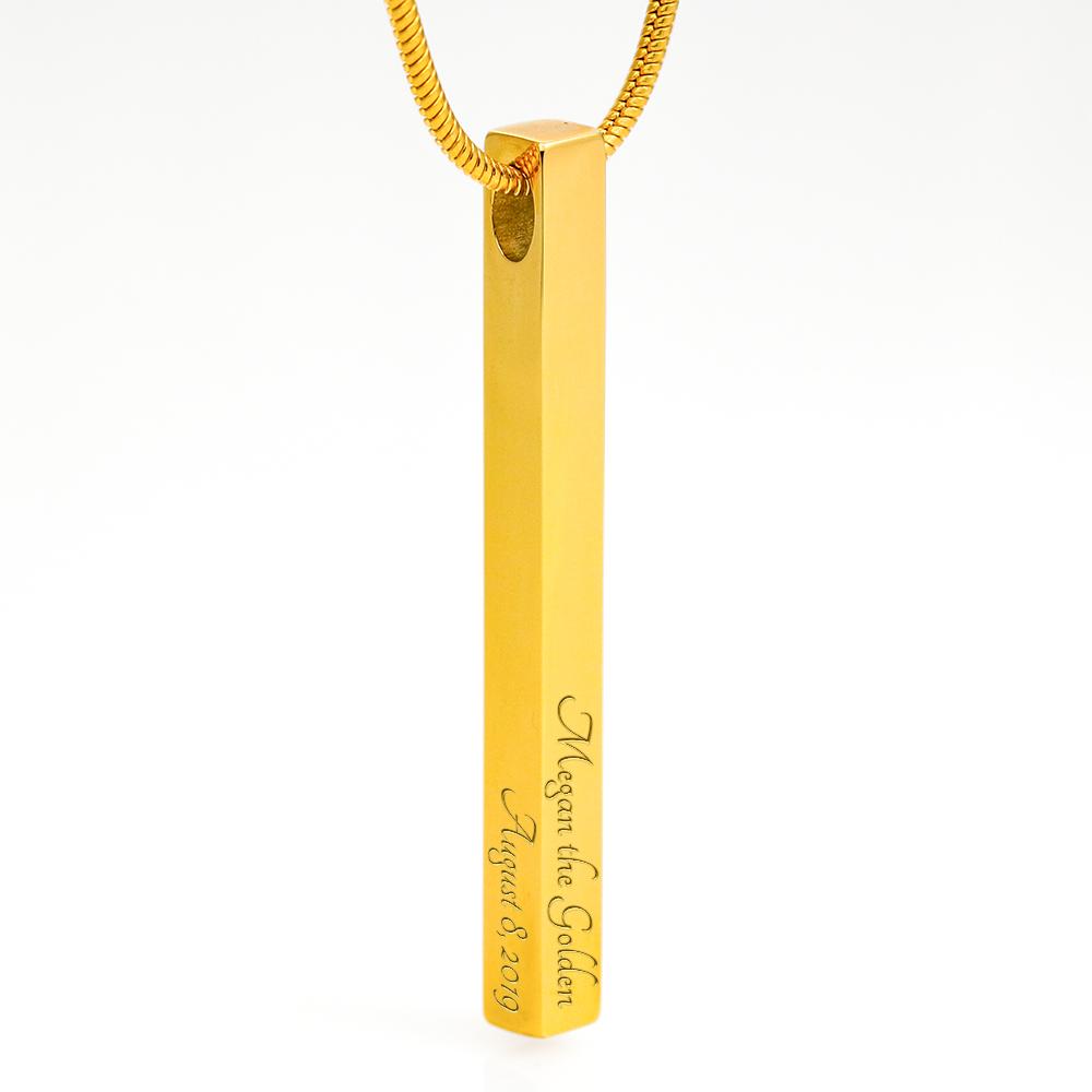 Name Bar Necklace